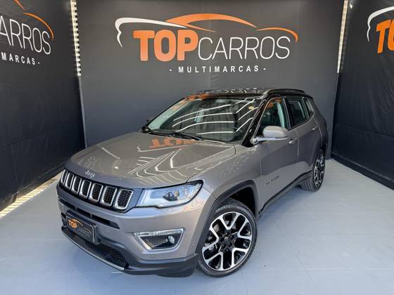 JEEP COMPASS 2.0 16V FLEX LIMITED AUTOMÁTICO JEEP COMPASS 2.0 16V FLEX LIMITED AUTOMÁTICO